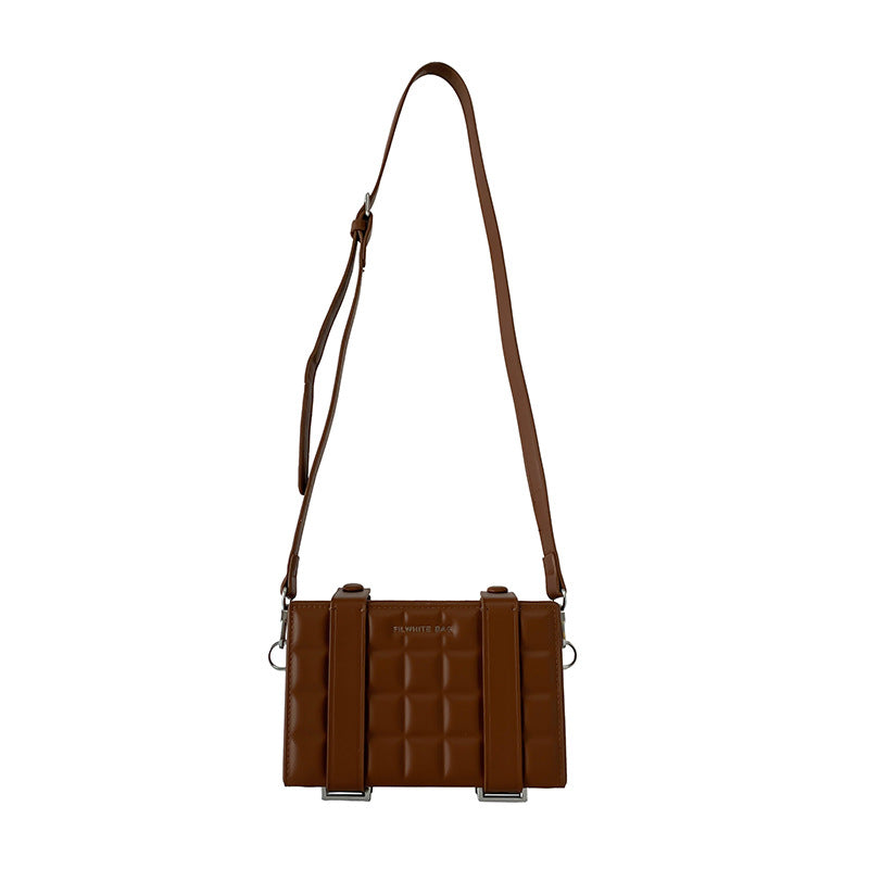 Trendy Argyle Small Square Bag, Shoulder Crossbody Bag