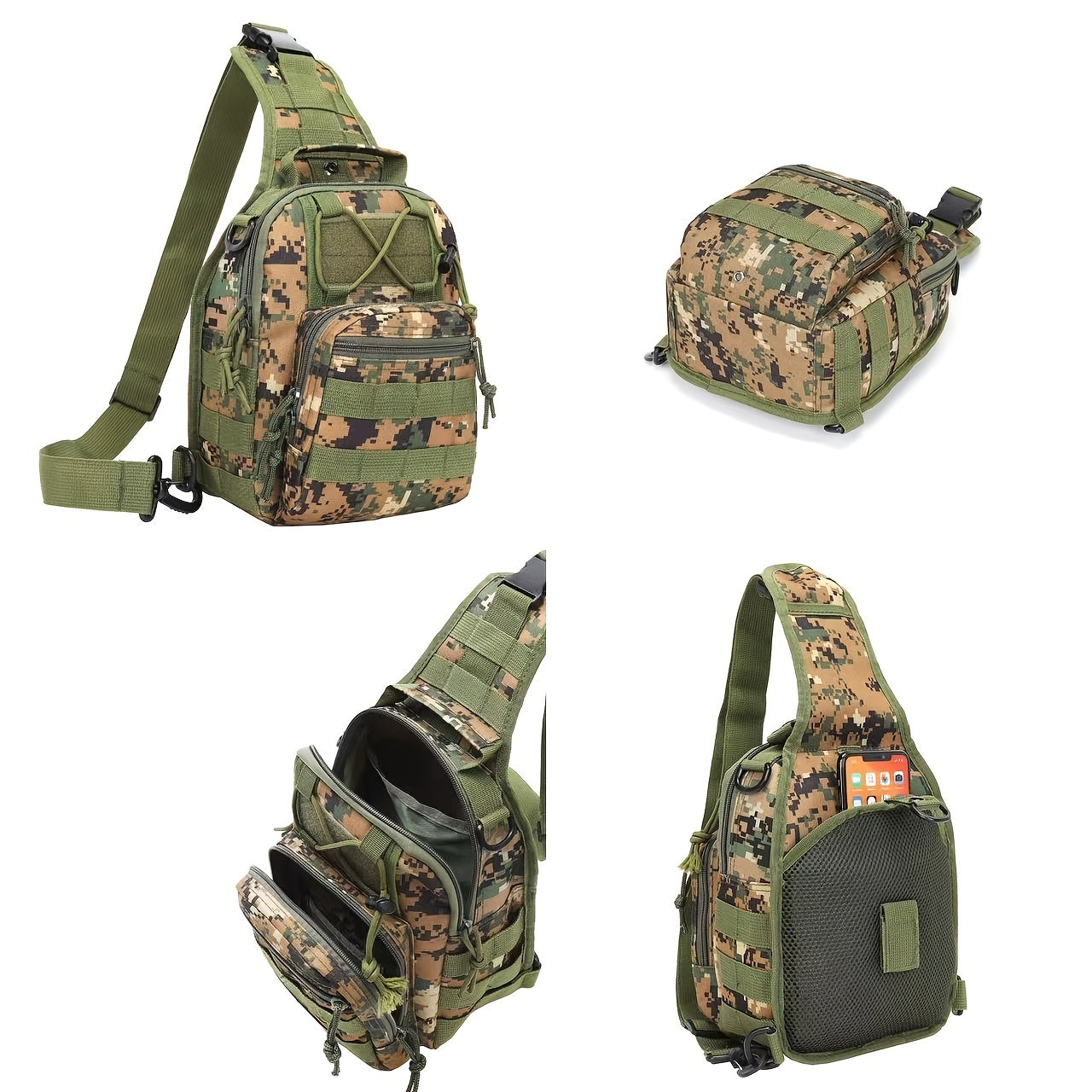 Outdoor Chest Bag, Sports Camera Bag, Waterproof Tool Bag
