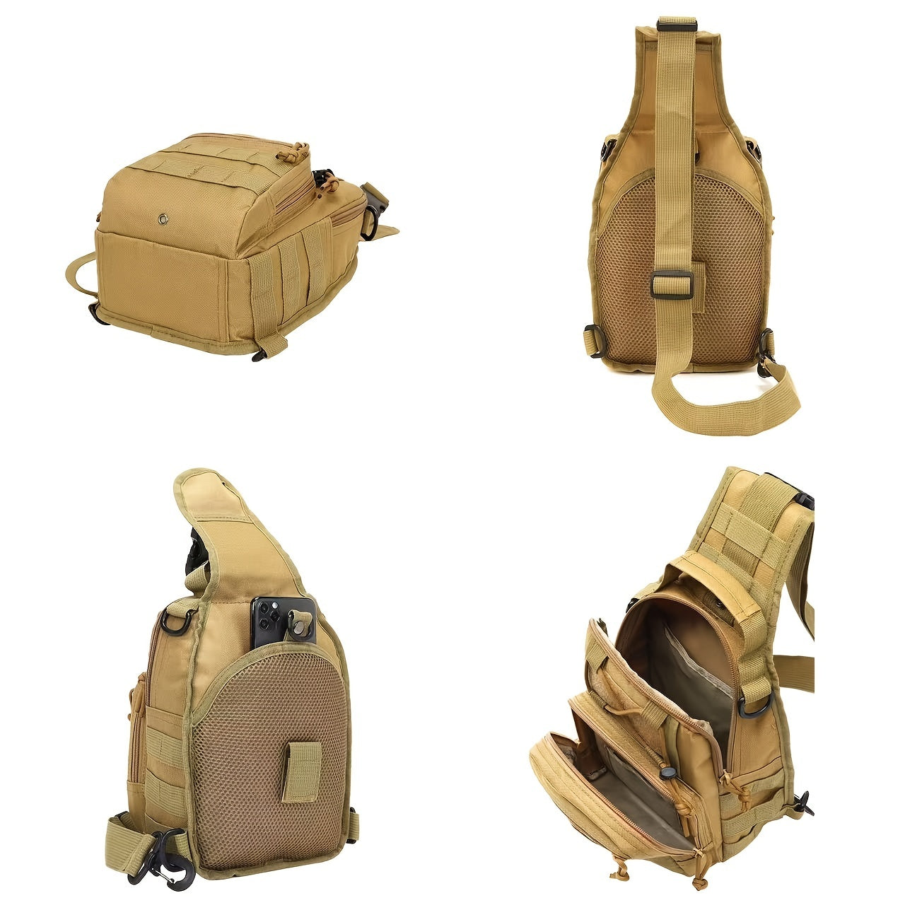 Outdoor Chest Bag, Sports Camera Bag, Waterproof Tool Bag