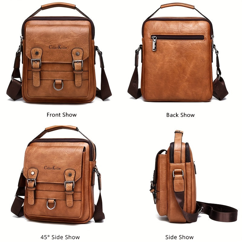 Multi-functional Business Commuter Crossbody Bag, Large Capacity Messenger Bag